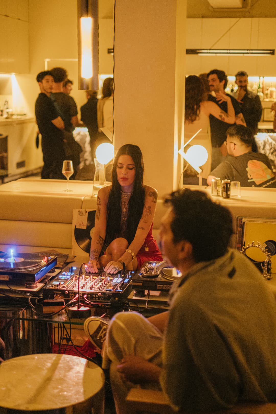 IRL nightlife and cultural scene