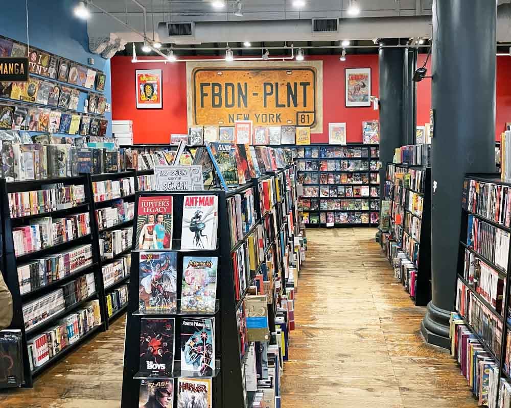 Forbidden Planet — location photo